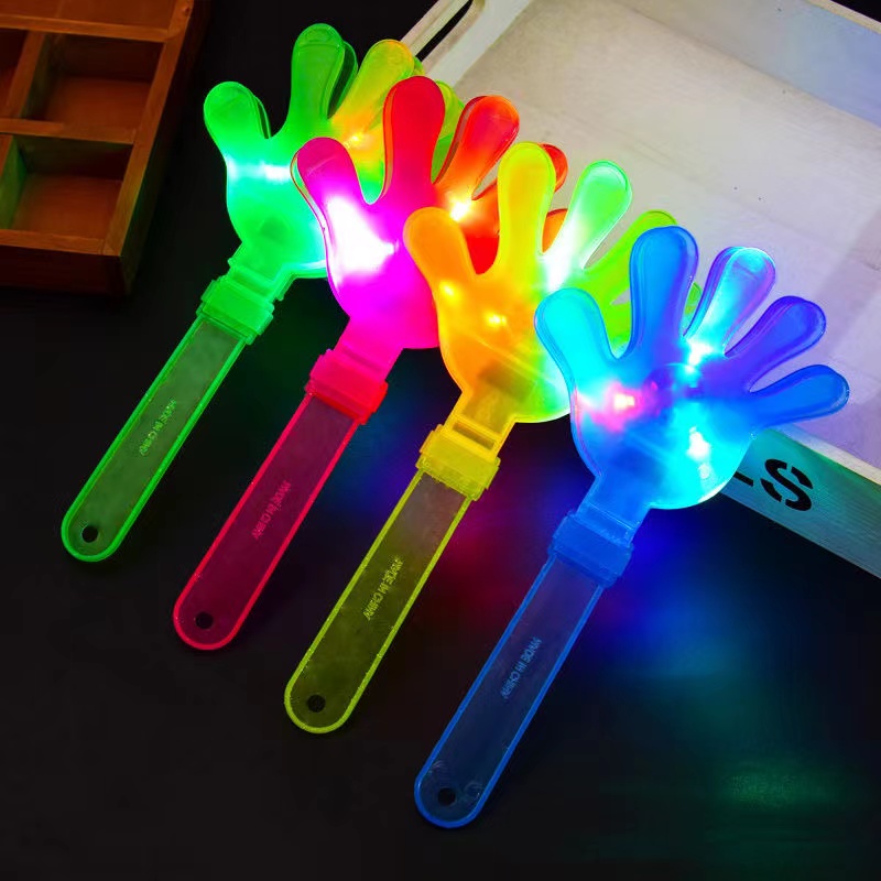 コンサート発光小道具フラッシュ拍手拍手装置子供のおもちゃ色が変わる手拍子毎年恒例のパーティー用品雰囲気応援