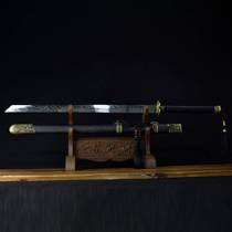 Longquan City Sword Stainless Steel Tang Knife Defense Collection Film and TV Sword Sword Hard Sword