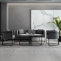 Nordic Industrial Wind Clothing Shop Sofa Shop with a minimalist modern beauty salon studio small family type reception negotiation