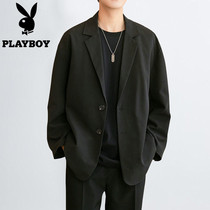 Playboy suit men Spring and Autumn leisure loose yuppie dk uniforms wild handsome tide suit jacket men