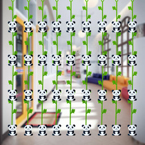 Kindergarten Ring Chuang Decoration Classroom Corridor Hanging Decoration Shopping Mall Shop Window Dress Panda Ornaments