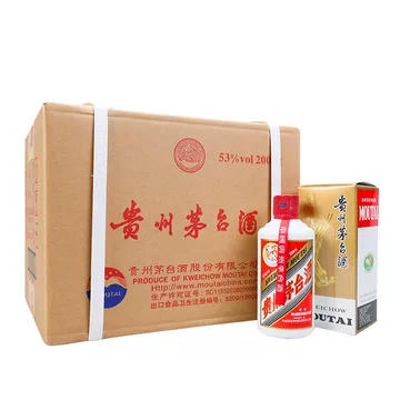貴州茅台酒 200ml 2本セット Amazon.co.jp: 【特製ミニグラス2個付き】 貴州茅台酒 (まおたいしゅ