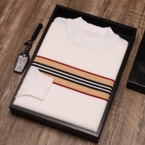 Amani Cashmere Men 100 pure cashmere knitting shirt ultra thin and half - collar autumn sweater brand