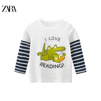 Brand discount store counters withdraw counters Clearance pick up foreign trade cut labels Korean version boys T-shirts bottoming shirts baby sweaters