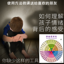 Table Castle Emotional Feelings Wheel Understanding Childrens Emotions Small Monster Emotional Regulation Tool