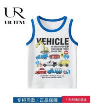 (30% discount area) Brand discount store to clear warehouse childrens clothing summer clothing 2023 childrens pure cotton vest