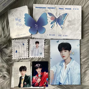 TF家族 三代 张极 场周 a款 蝴蝶效应 特典 トレカセット TF家族 三代 张极 场周 a款 蝴蝶效应 特典 トレカセット TF家族