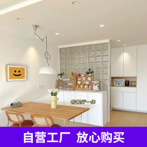 Glass brick toilet wall brick partition wall rectangular porch landscape bubble brick living room hollow double-sided ice pattern