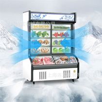 Snow Village Double Warm Point Vegetable Cabinet Brass Double Machine Point Vegetable Cabinet Display Cabinet Refrigerated Cabinet 1 2 1 8 2 m Spicy Hot Cabinet