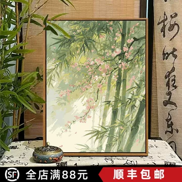 13代藪內流 青青斋竹中绍智 茶掛け　墨竹图 宜雨宜风 共箱有 青竹水墨挂画-青竹水墨挂画促销价格、青竹水墨挂画品牌- 淘宝