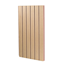 Wood sound-absorbing board Fire-retardant slot wood Solid wood theater school KTV wall decoration perforated ceramic aluminum sound insulation board