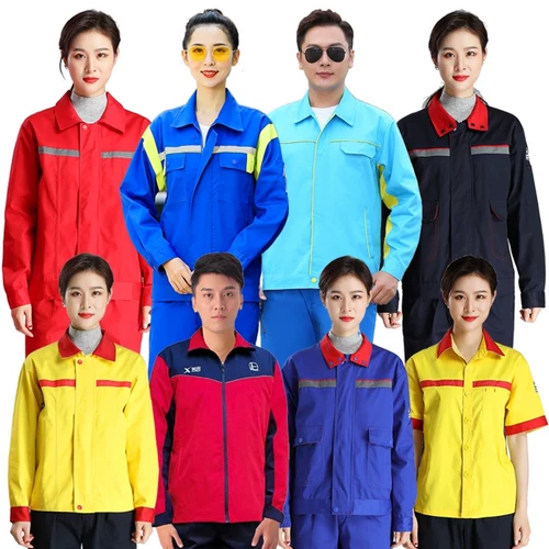 Антистатический летний комбинезон, футболка, короткий рукав