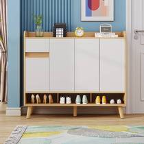 Xinjiang simple shoe cabinet new 2022 explosion style porch home door shoe rack entry home space-saving locker