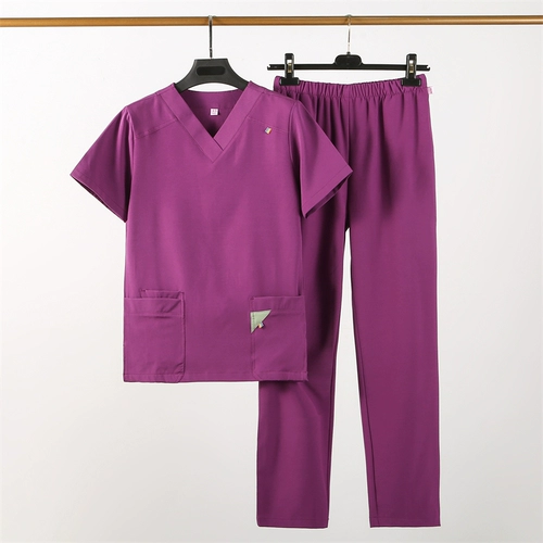 Доктор Джин Яню вручную мужскую операционную одежду для стоматологической стоматологической клиники Женская медсестра