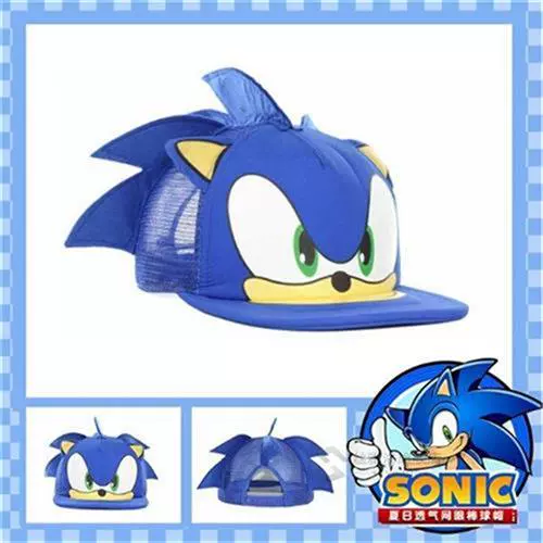 Новый D 1pcs Blue Mite Boy Sonic The Hedgehog Cartoon Youth A