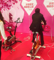 Spinning bike generator Fitness bike Pedal generator Bicycle Science and education Science Exhibition game props