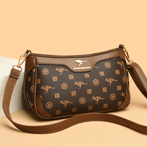 Вместительная и большая сумка через плечо для отдыха, сумка на одно плечо, из натуральной кожи, коллекция 2023