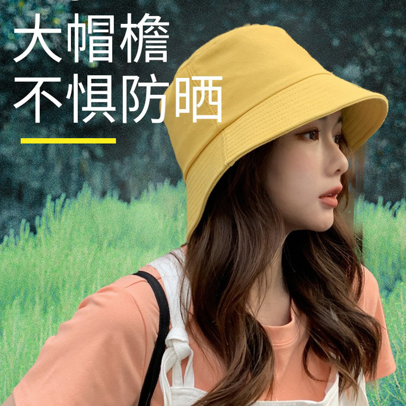 2023 秋冬新漁師帽子女性の日よけと日焼け防止ハイエンドのすっぴん加工品薄い日本の帽子は小顔を見せます