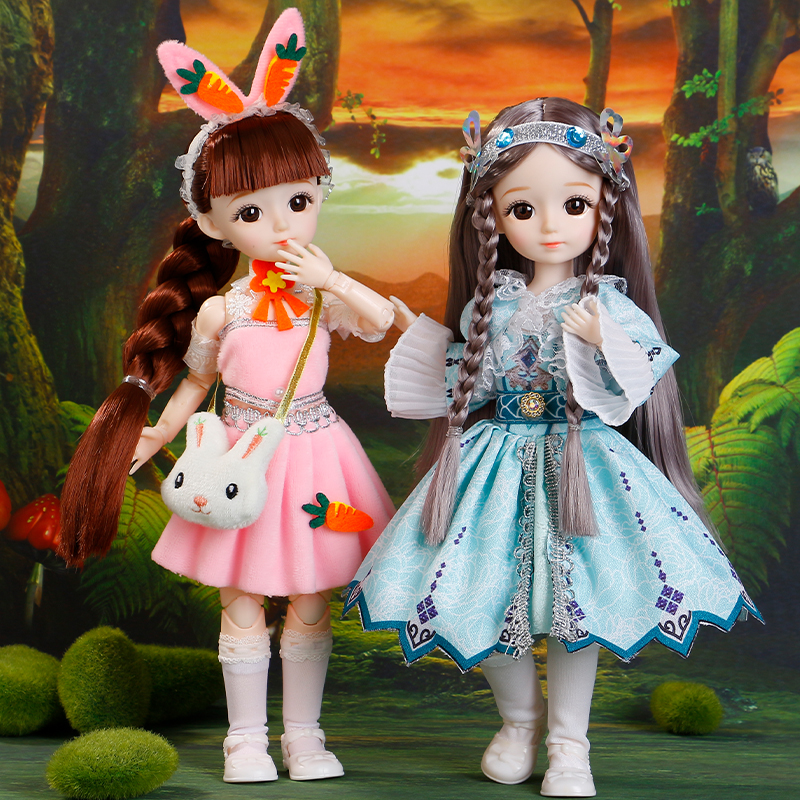 32cm Caballeby Doll Girl Princess Toy Douluo Continent Series 6-point BJD Multi Joint Doll