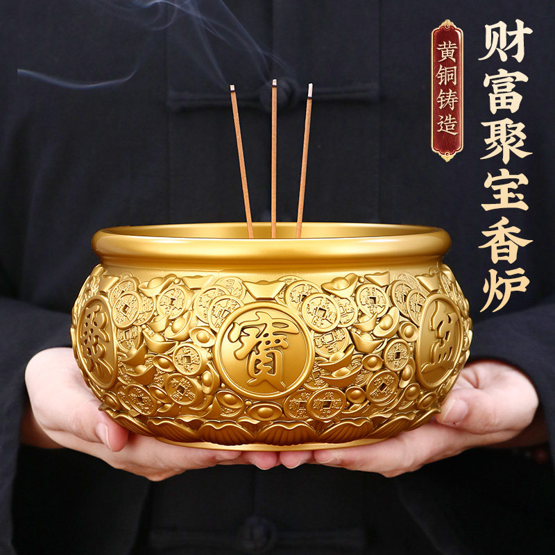 纯黄铜关公香炉-纯黄铜关公香炉促销价格、纯黄铜关公香炉品牌- 淘宝