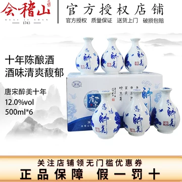 会稽山 10 500ml×2 陶器瓶入り 会稽山 10 500ml×2 陶器