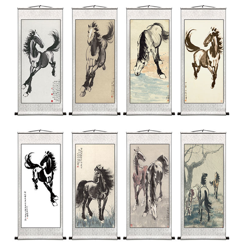 徐悲鸿奔马图挂画-徐悲鸿奔马图挂画促销价格、徐悲鸿奔马图挂画品牌- 淘宝
