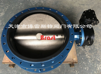 T turbine flange butterfly valve large diameter flange D341X-10 16Q ductile body 304 EPDM corrosion resistance