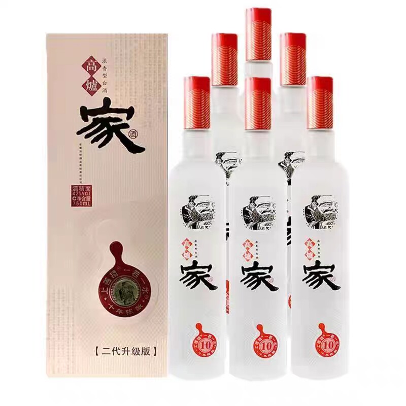 高炉家上善若水白酒🥂 6瓶整箱安徽浓香型-酒水-淘宝好物网