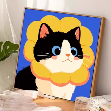 diy数字油画猫-diy数字油画猫促销价格、diy数字油画猫品牌- 淘宝