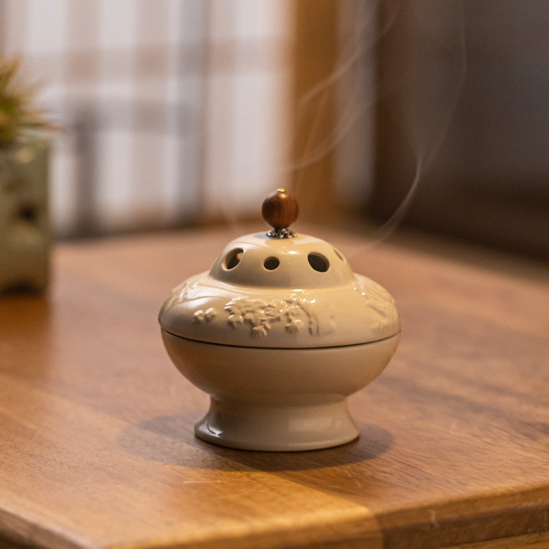 梅蘭竹菊香炉 茶台  家庭用供仏  工芸品  美術品 置物 梅兰竹菊香炉-梅兰竹菊香炉促销价格、梅兰竹菊香炉品牌- 淘宝