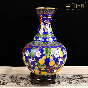 掐丝珐琅花瓶-掐丝珐琅花瓶促销价格、掐丝珐琅花瓶品牌- 淘宝