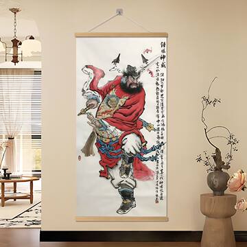 吴道子风格钟馗卷轴-吴道子风格钟馗卷轴促销价格、吴道子风格钟馗卷轴