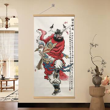 吴道子风格钟馗卷轴-吴道子风格钟馗卷轴促销价格、吴道子风格钟馗卷轴