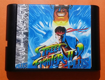 Fully integrated Sega MD game card 12-player Street Fighter image sound correction version