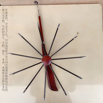 Kaihua Eagle wheel blood sandalwood Eagle wheel hand handle embedded detachable pan Eagle Kite wheel professional pan Eagle wheel