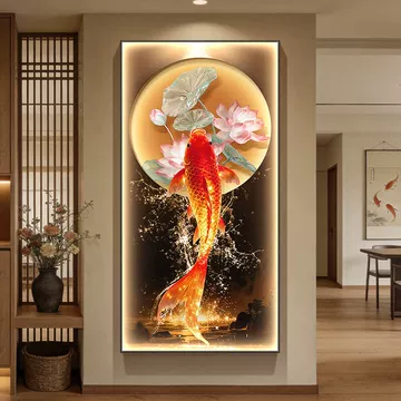 玄关装饰画锦鲤-玄关装饰画锦鲤促销价格、玄关装饰画锦鲤品牌- 淘宝