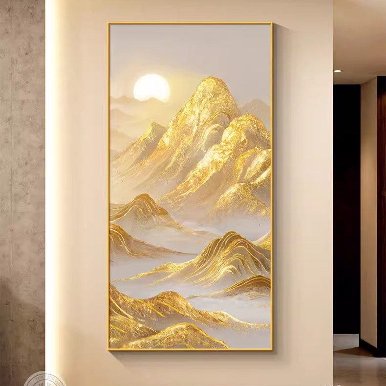日照金山风景挂画50×50cm-日照金山风景挂画50×50cm促销价格、日照金山