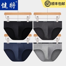Health underwear mens briefs Modal ice silk incognito mens large size summer thin section narrow edge thin waist shorts soil