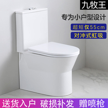 55cm small size small apartment mini toilet short toilet household small space saving toilet with water tank toilet