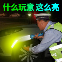 3m Wheel eyebrow reflective stickers Car stickers scratches block car stickers Luminous wheel eyebrow stickers Modified wheel stickers on both sides of the body