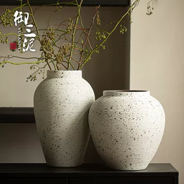 侘寂风粗陶花瓶-侘寂风粗陶花瓶促销价格、侘寂风粗陶花瓶品牌- 淘宝