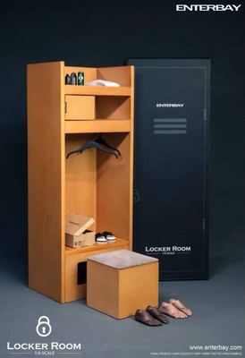 taobao agent Enterbay Eb 1/6 NBA player locker room locker Locker Room spot