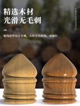 Wooden top whip rope adult with whip ice garbled solid wood head ice cramp to beat old toy loci wood children big