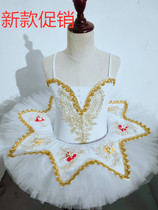Childrens Swan Lake Ballet Performance Tone Dress TUTU Dress New Little Swan Dance Costume