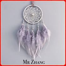 MR ZHANG Mr. Zhang's original dream catcher Indian feather pendant art gift car pendant
