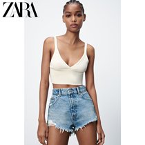ZARA new TRF womens high waist denim shorts 08197069427