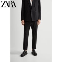 ZARA summer new mens slim suit trousers 04502722800