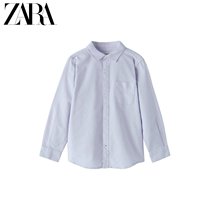 ZARA new childrens clothing boys basic oxford shirt 06887762403