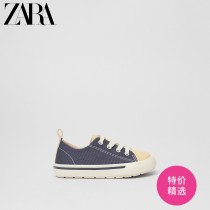ZARA new childrens shoes Baby Color Cotton Toddler sports canvas shoes board shoes 18487730009
