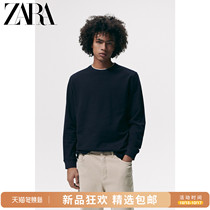 ZARA autumn and winter new mens fake two stitching cotton long sleeve T shirt 01887302401